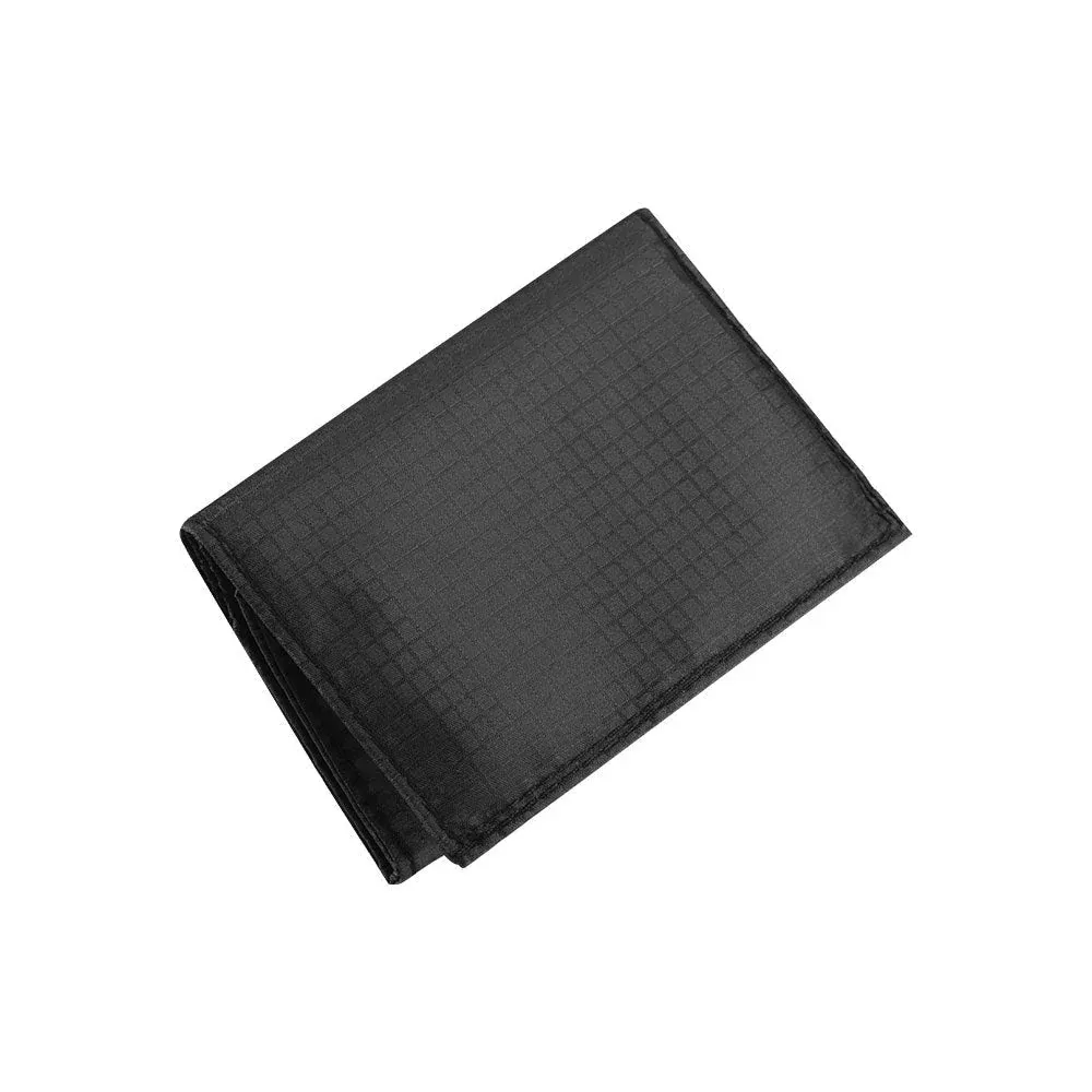 Hidden Anti-Theft Passport Pouch – Slim Travel Security Belt Wallet for Cash, Cards & Documents - black